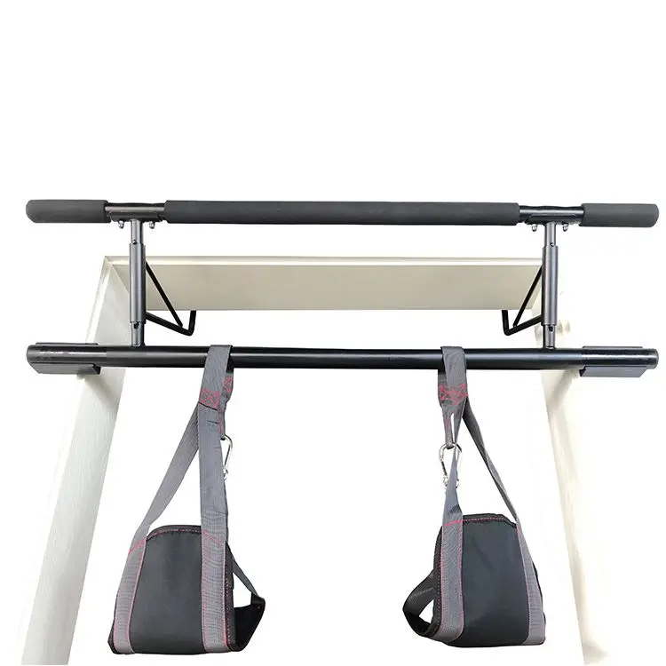 
New Customized Hanging Abdominal Slings Waist Shaping and Abdominal Muscle Fitness Gray AB Straps 
