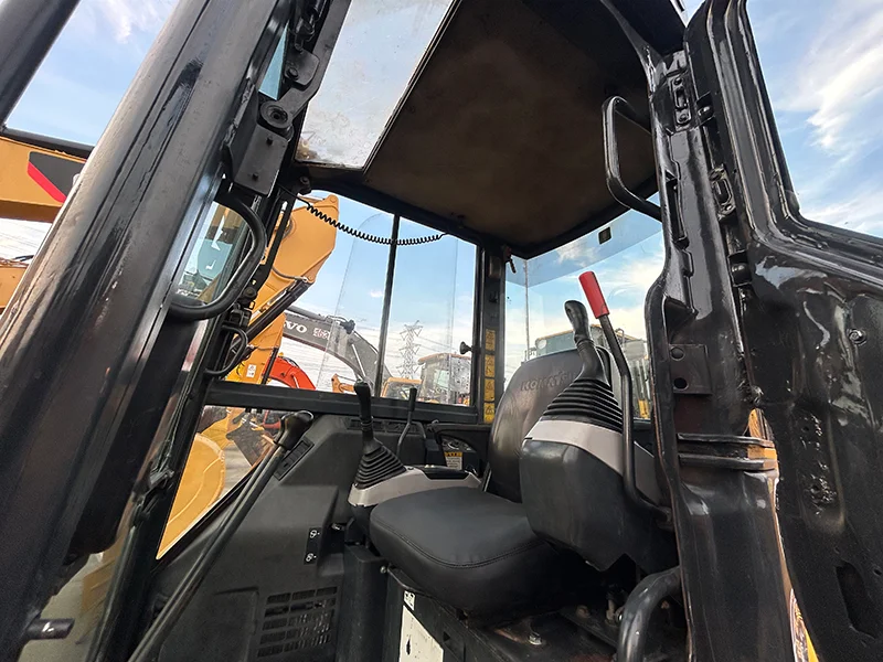 Подержанный мини-экскаватор komatsu pc55 строительное оборудование