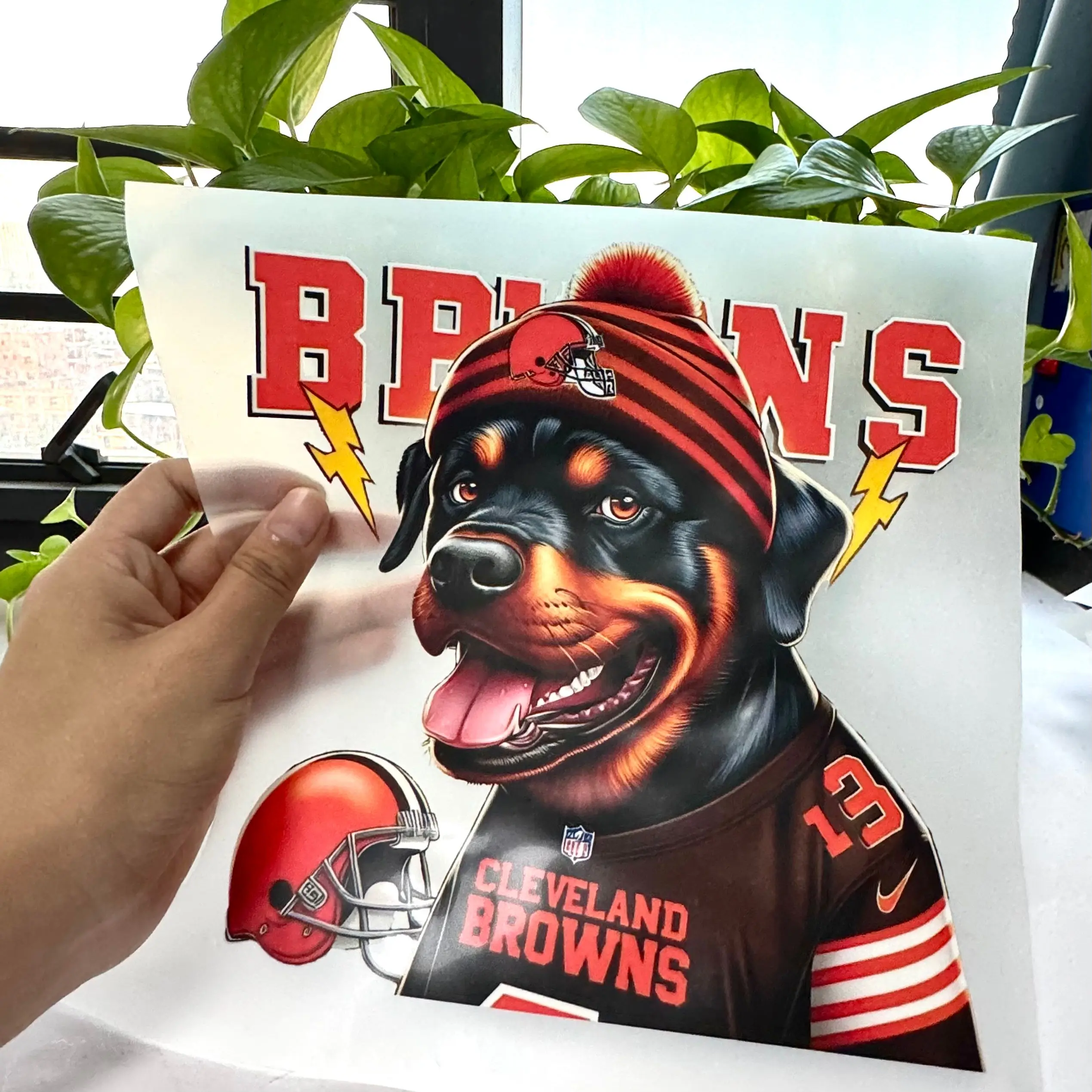 HuaYingXing высококачественный dtf переводит тепло виниловый дизайн для экрана термопереводные наклейки на футболки