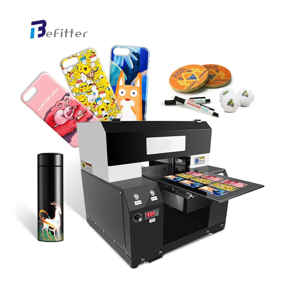 2024 UF-300X a3 small flatbed uv dtf label card printer digital uv inkjet printers sticker printing machine with epson printhead