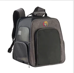 PB2021052802 Breathable Premium Dog Traveling Carrier 400X390X25 mm Folding Big Volume Pet Dog Carrier Bag