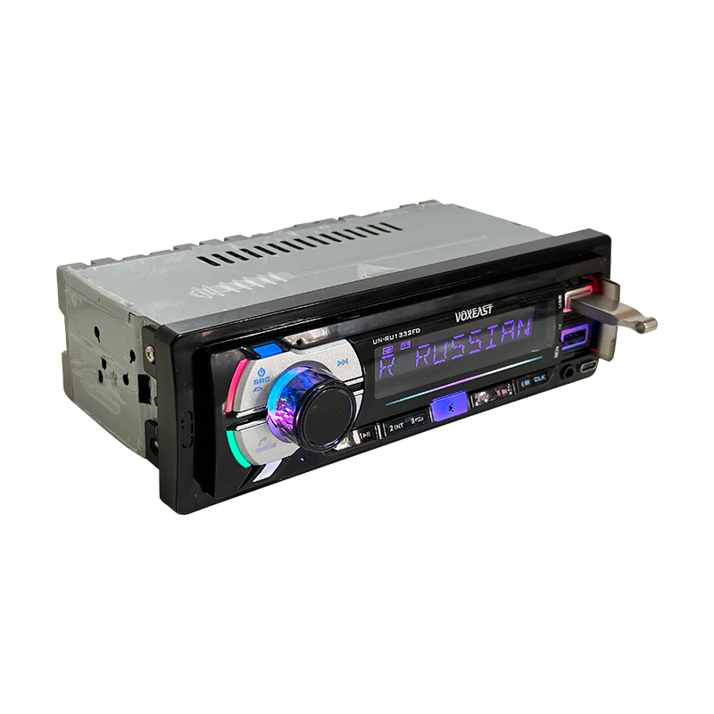 1Din Detachable Panel Multi-media car DVD Player usb aux mp3 car tape mp3 player bluetooths with BT/DVD/VCD/CD/MP3/AM/FM