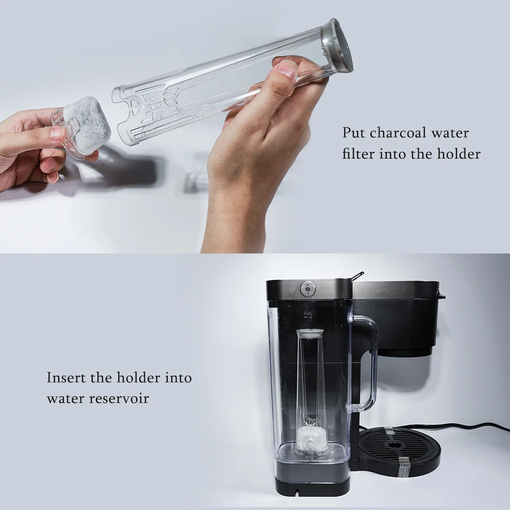 Wholesale keurig 2.0 water filter holder set charcoal water filter