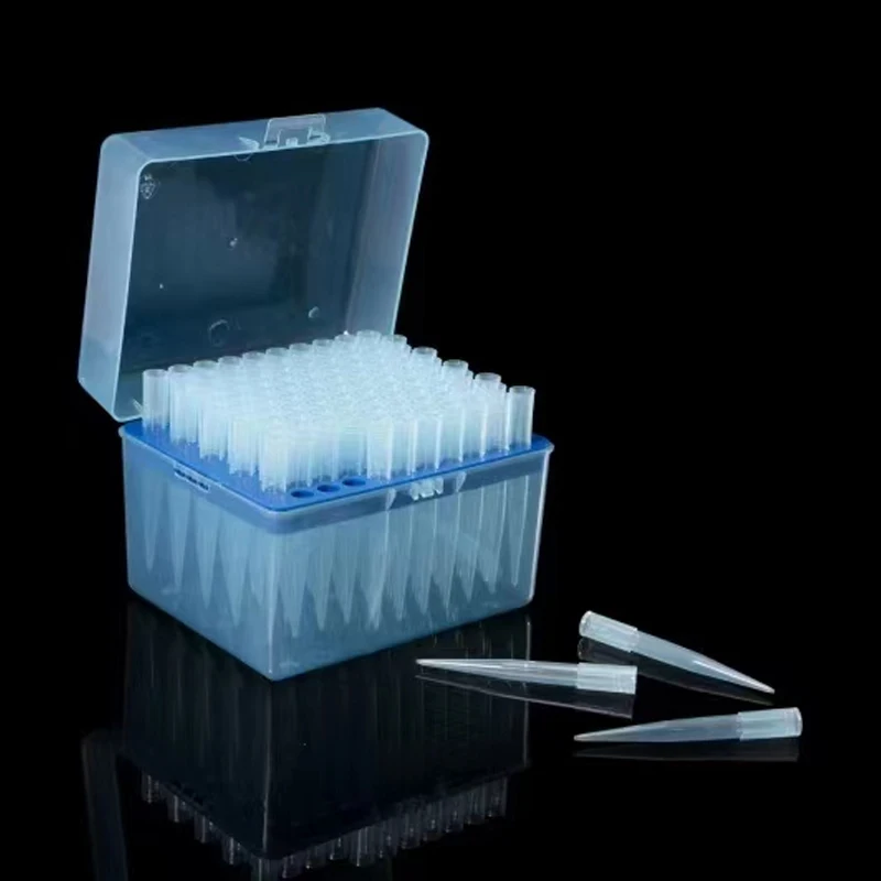 Large Supply Of Pipette Tips Micro Pipette Tips Blue For Laboratory