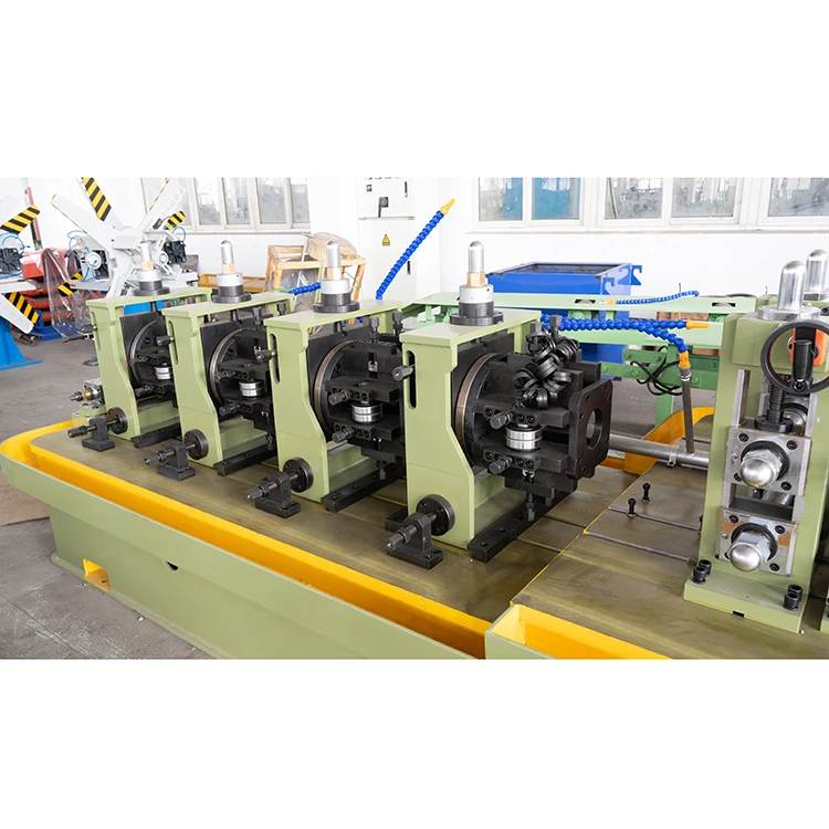 Nanyang manufacturing stable performance metal steel tube making machine erw pipe mill line