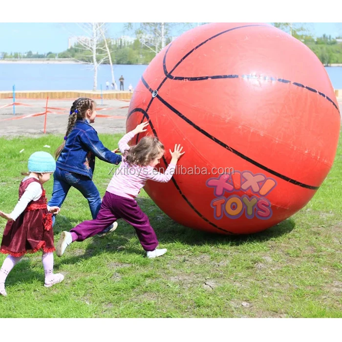 inflatable basketball