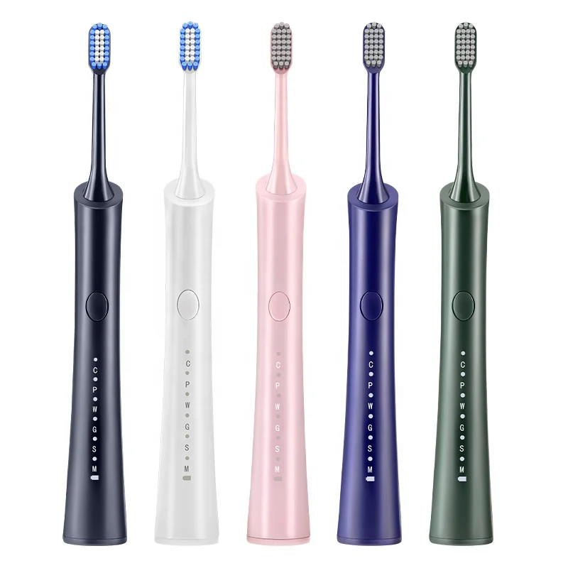 Hot selling Sonic Oral Electric Toothbrush IPX7 Ultrasonic 6 Teeth Cleaning Modes Soft Bristles Automatic Dental Care for Adults
