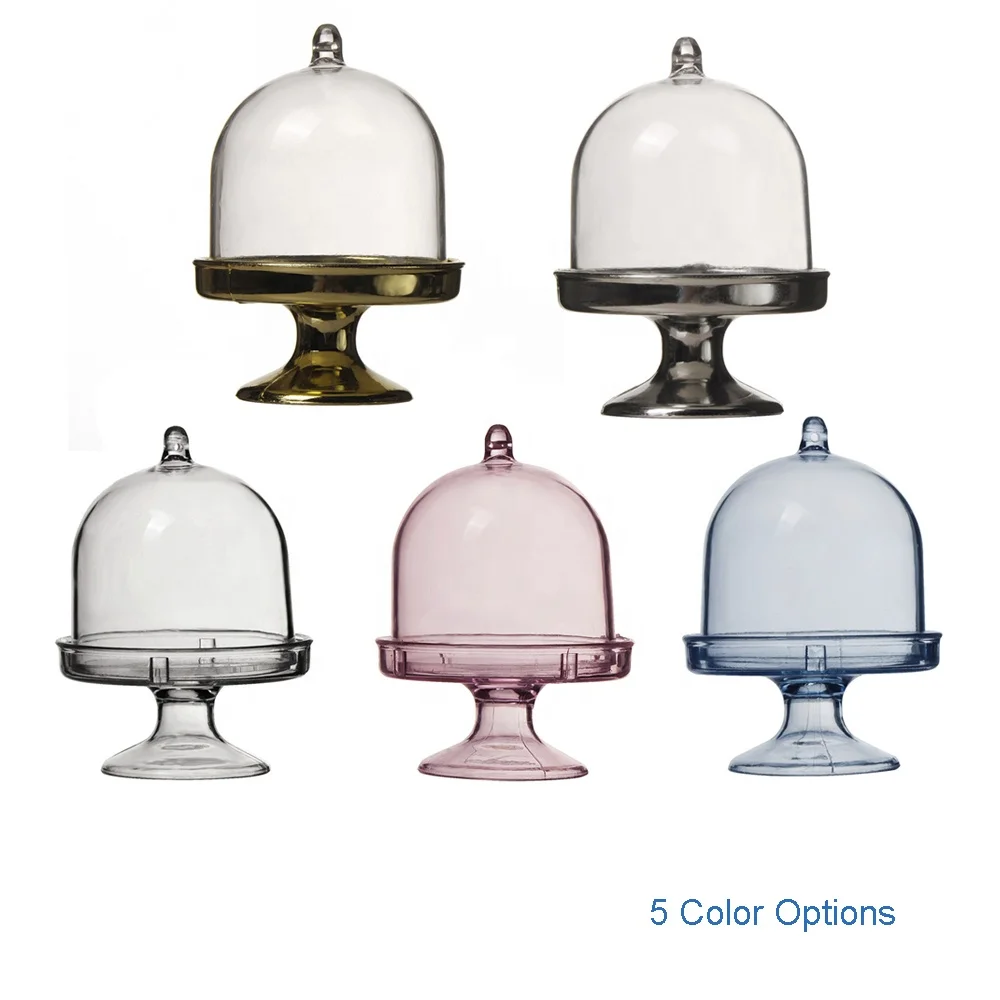 Прозрачный золотой лоток в форме моделирования пластиковая коробка для конфет сладких подарков