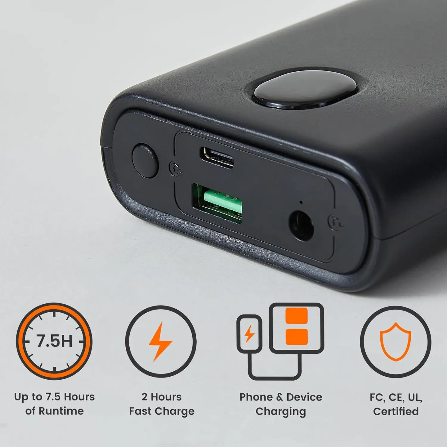 50*60' Double-Sided Nylon Microsherp Portable USB Car Camping Heated Blanket For Outdoor Use