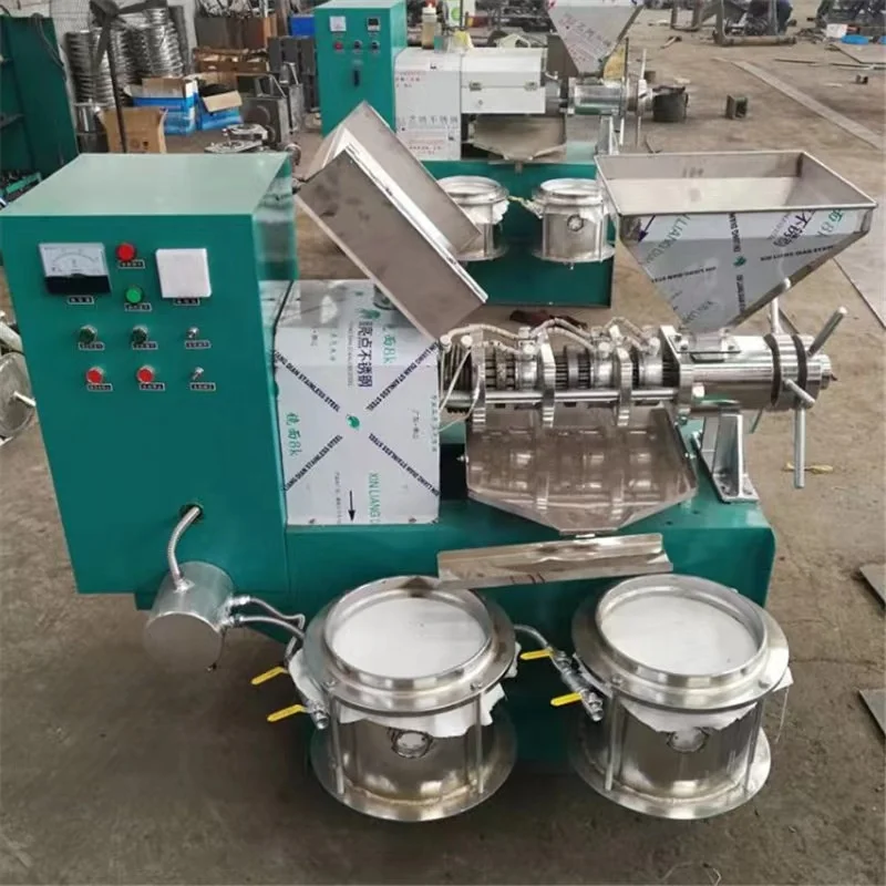 Fruit Electric Oil Presser Extraction Machine/Sunflower Peanuts Seeds Oil Press Production Line