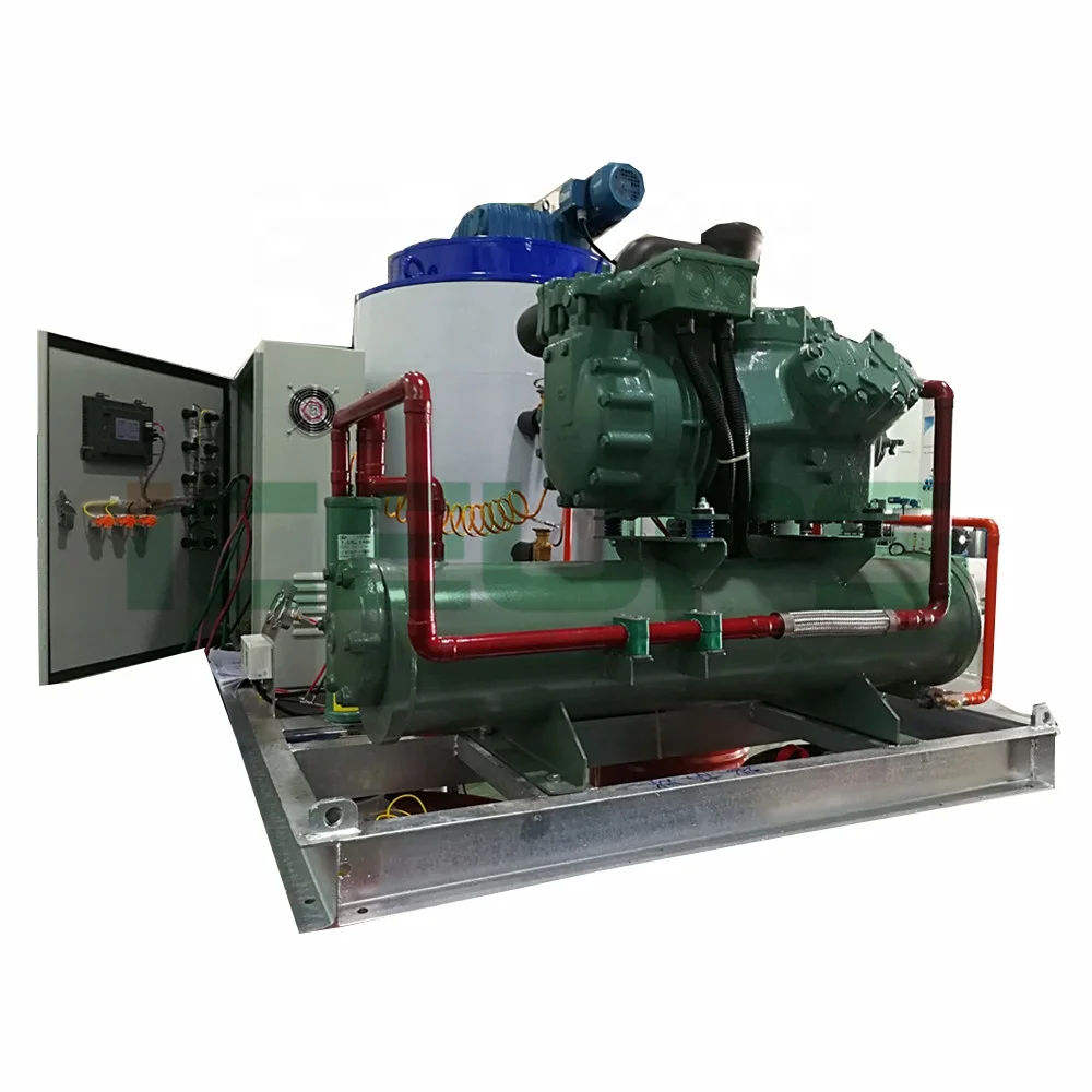 China factory supply 5-ton/24hr industrial ice making machines for fish and vegetables