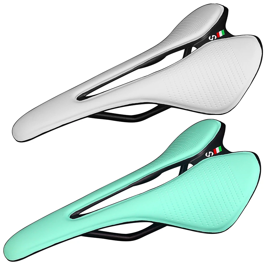 TOSEEK Support sample service Bicycle Comfortable MTB/Road Leather Saddle Cushion Moutain Bikes Plastic/pvc Saddles Seat