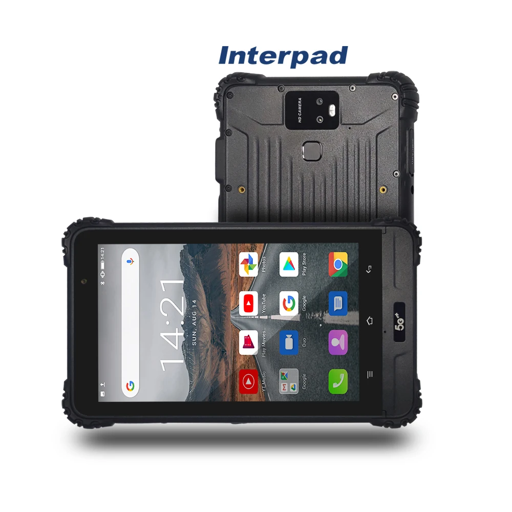 Interwatch R7 8.0 inch 8GB+136G Android 10.0 dual WiFi IP68 protective waterproof petrol global 5G rugged tablet 8 inch
