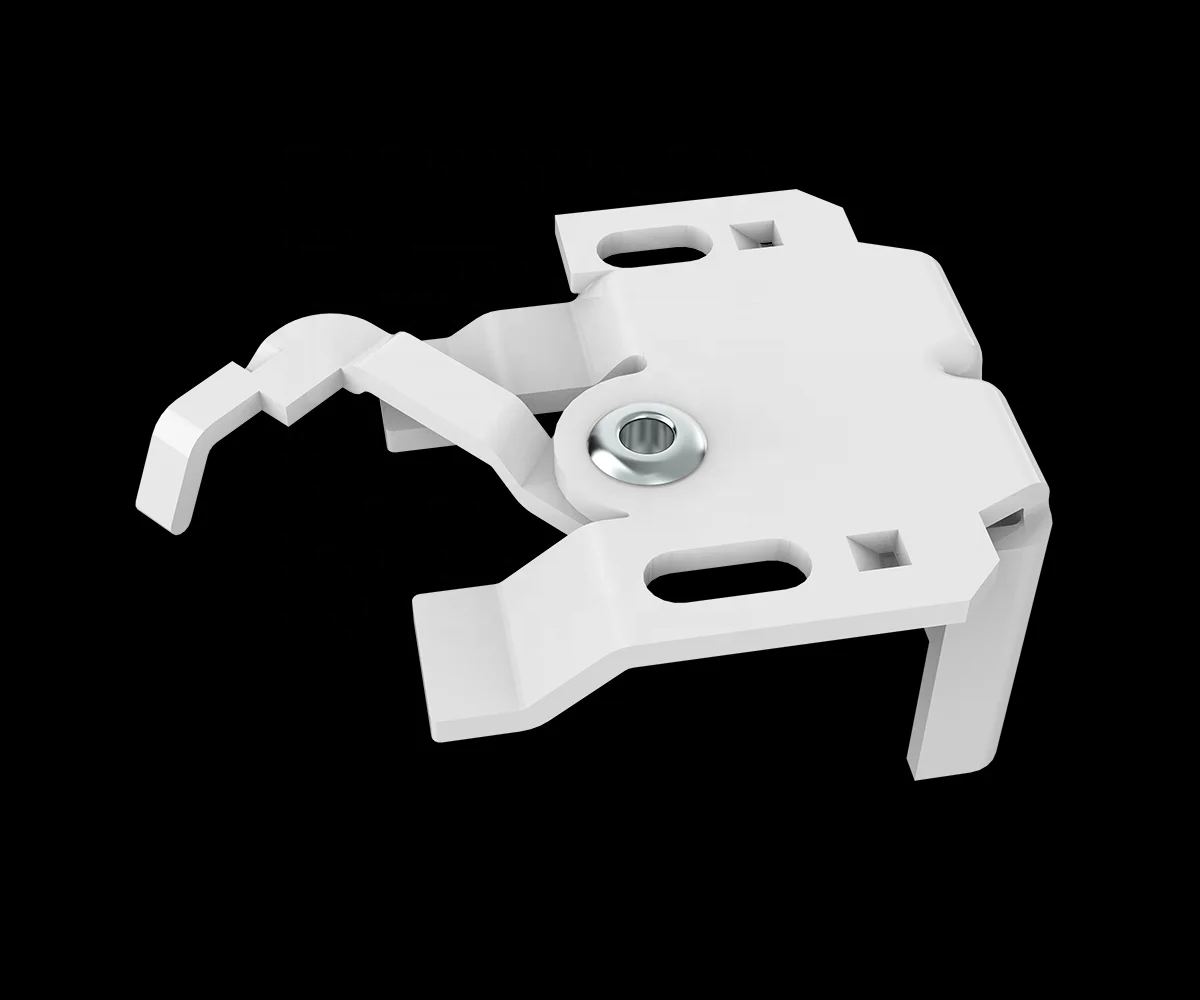 Wholesale curtain accessory curtain rods and rails holder wall bracket for vertical blind roman blind components