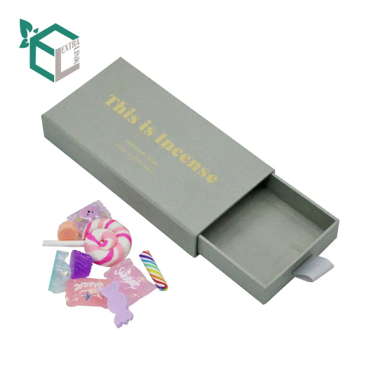 Custom Small Drawer Paper Sandal Incense Powder Packaging Box