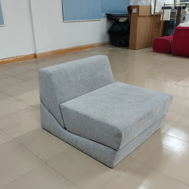Portable new model vacuum sealed single seater small couch for bedroom soft sofa chair leisure living room compressed sofas