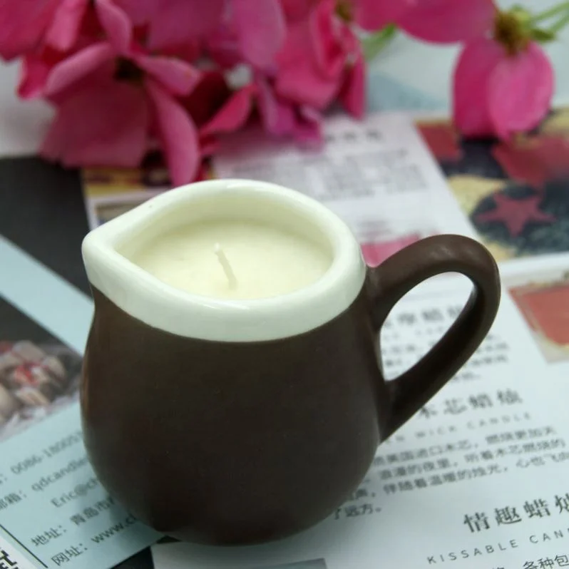 China Factory  Spa Body Wax Massage Oil Candle Vanilla