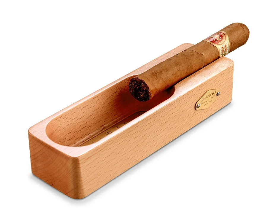 Solid wood cigar ashtray new wooden ashtray