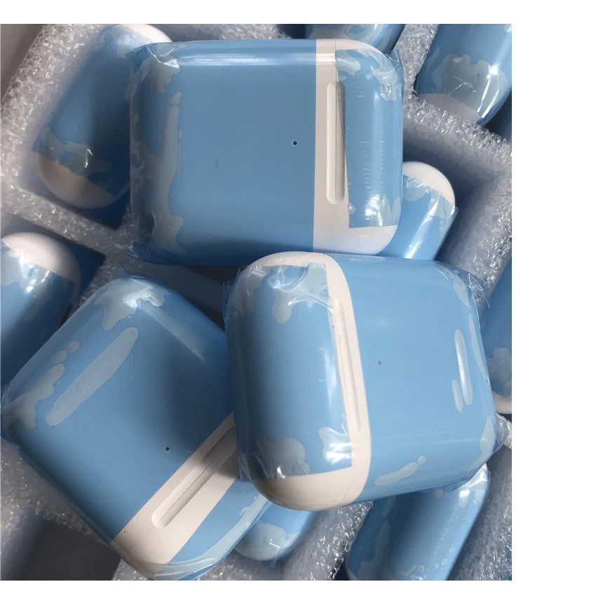 1PC/lot For Air  2nd generation Earbuds Pods 3 Air  Accessories Earphones Solid Silicone Cute Protective Case