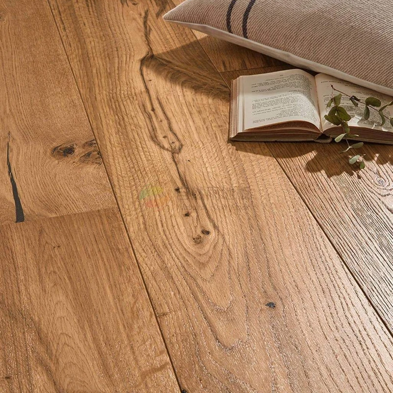 Scratch-Resistant Home Usage Engineered Flooring Customized Oak Flooring