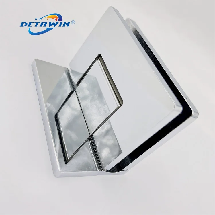 Soft Close Curve Stainless Steel Shower Cubicle Frameless Glass Shower Door Pivot Hinge