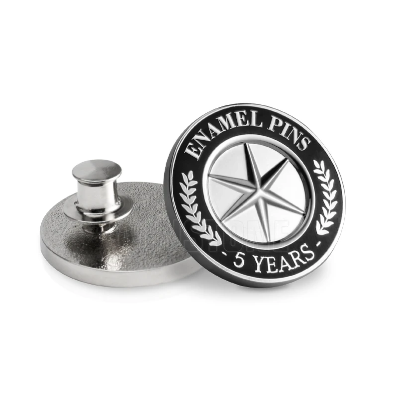 Custom Hard Enamel Emblem Brass Pins With Gold Finishing for Luxury Car
