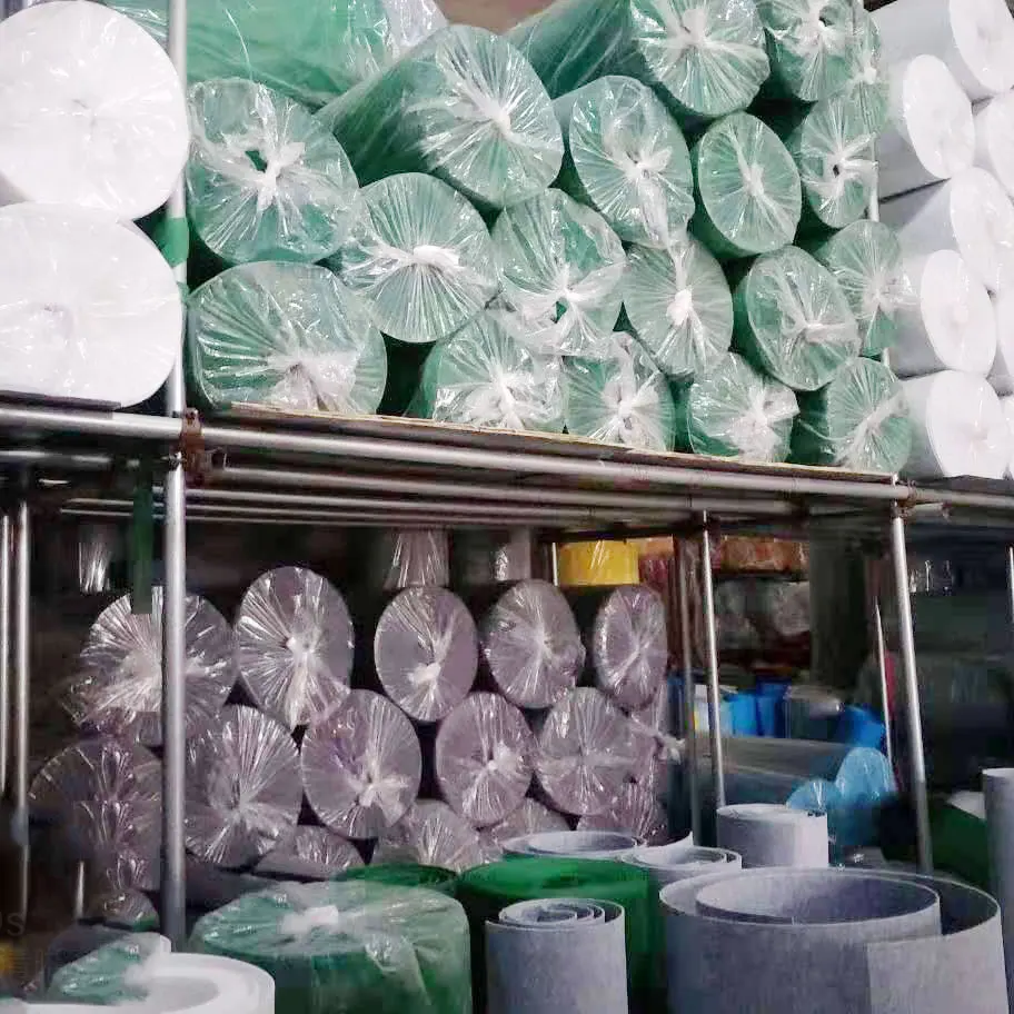 1mm 2mm 3mm 4mm 5mm or custom thickness nonwoven stiff felt fabric rolls and sheets