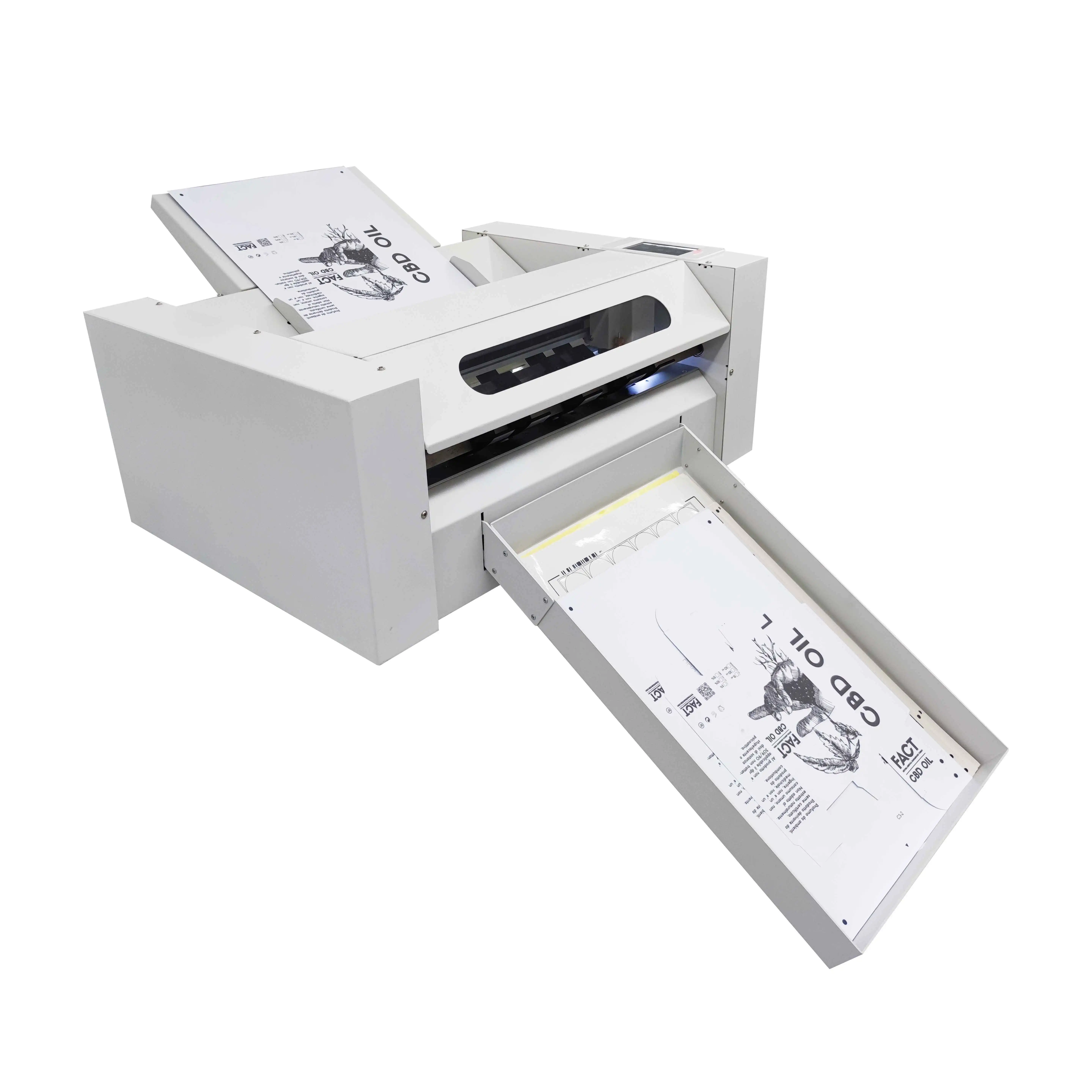 Teneth Factory Sale A3 A4 A3+ Die Label Cutting Machine Auto Feeding Contour Sheet Cutter Machine