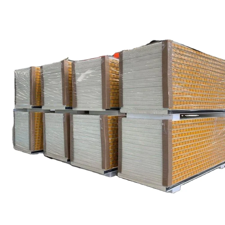 Полиуретановая сэндвич-панель с высокой изоляцией звукоизоляционная стеновая панель профессиональный поставщик из