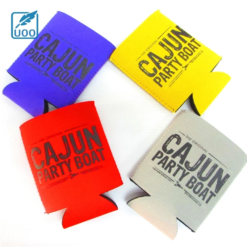 UOO OEM Customized Design Colors Neoprene Beer Can Stubbies Sleeve Cooler Holder Premium Neoprene Beer Can Cooler