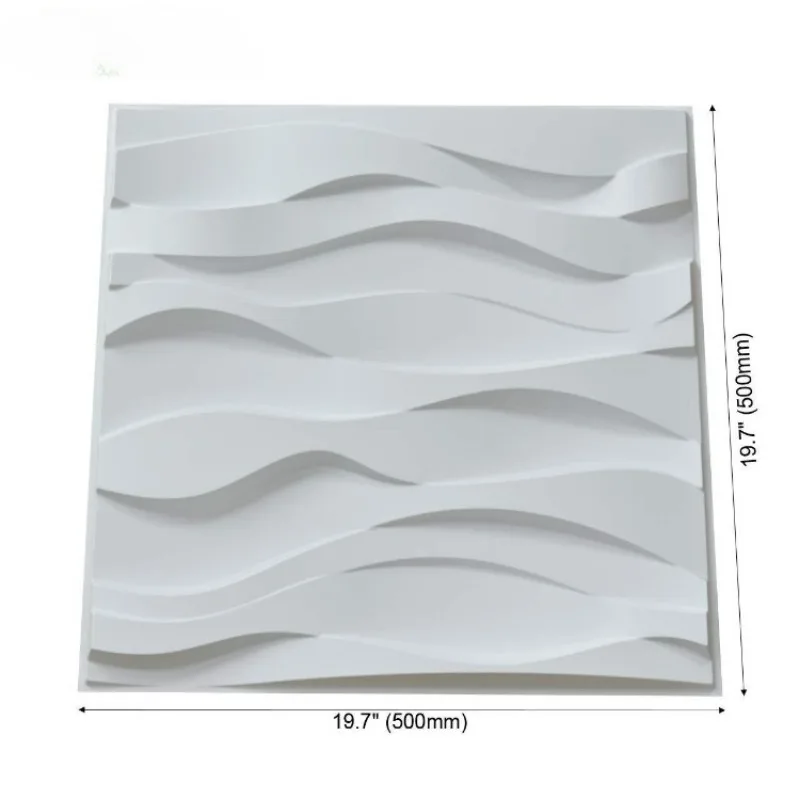 Wholesale Waterproof PVC Ceiling Panels - Paintable 3D PVC Wall Tiles for Versatile Interior Decor