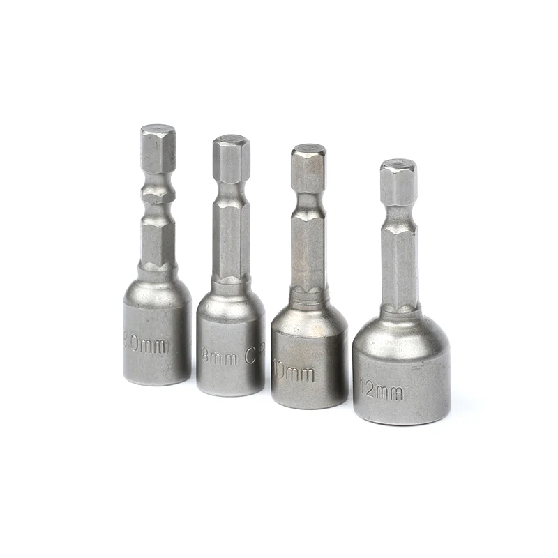 
1/4 Inch Hex Shank Magnetic Nut Driver Screwdriver Socket Bits 
