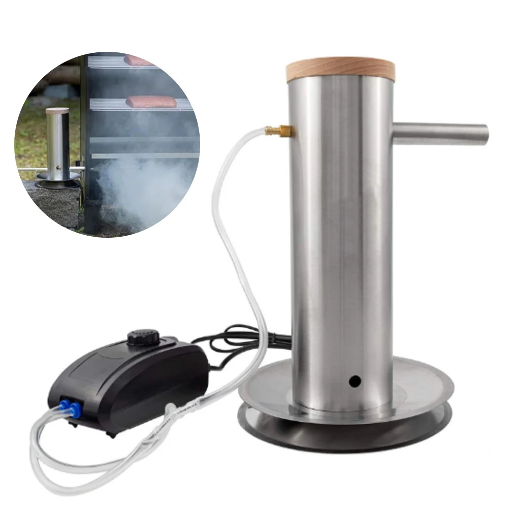Cold Smoke Generator Stainless Steel Smoker Machine BBQ Smoker for smoking food and meat premium