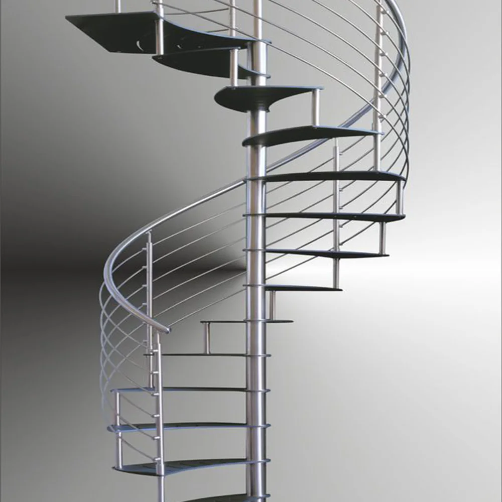 New Zealand design cast iron spiral stair wrought iron spiral staircase for sale
