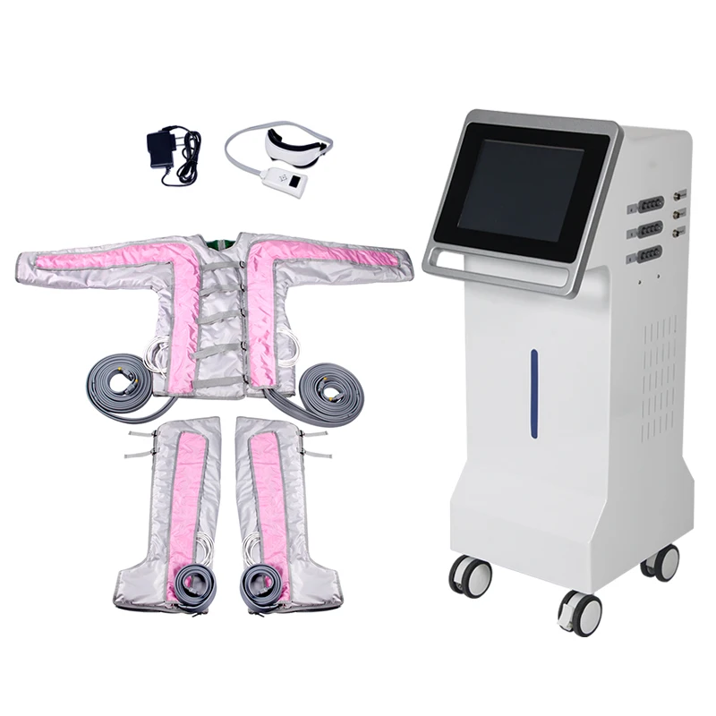 3 in 1 best massage lymphatic drainage device Infrared leg massage lymphatic circulation vacuum Massage Device