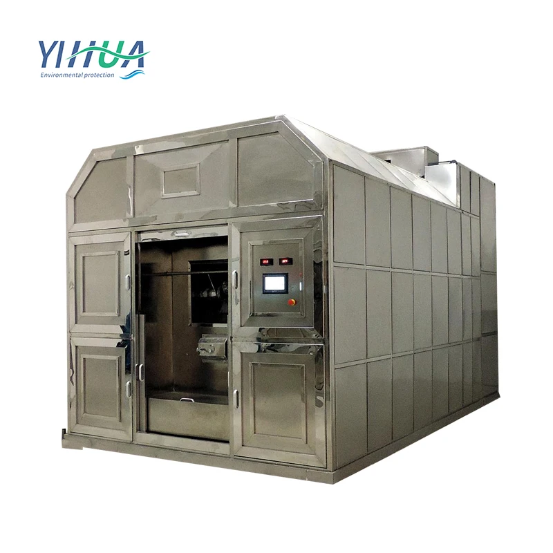 High Temperature Cremation human Incinerator Burning Disposal Incineartion Machine