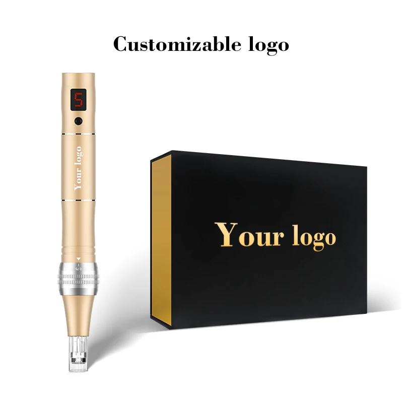 2019 Newest Wireless Derma Pen Powerful  Microneedle Dermapen Meso Rechargeable microneedle therapy system device