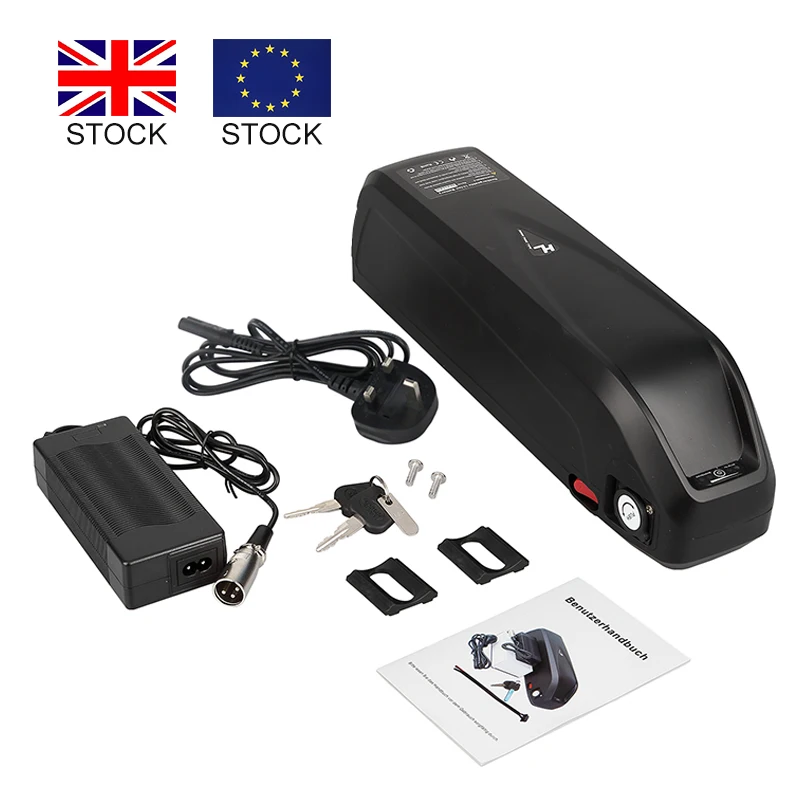 GERMANY Warehouse Include Charger 18650 2600mAh Hailong Lithium ion Electric Bicycle 36V 48V 13Ah 15.6Ah E Bike EBike Battery
