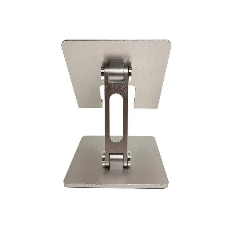 Jiesen ISO9001 Certified Well-Balanced Adjustable Aluminum Alloy Material Silver Color Tablet PC Stand Holder