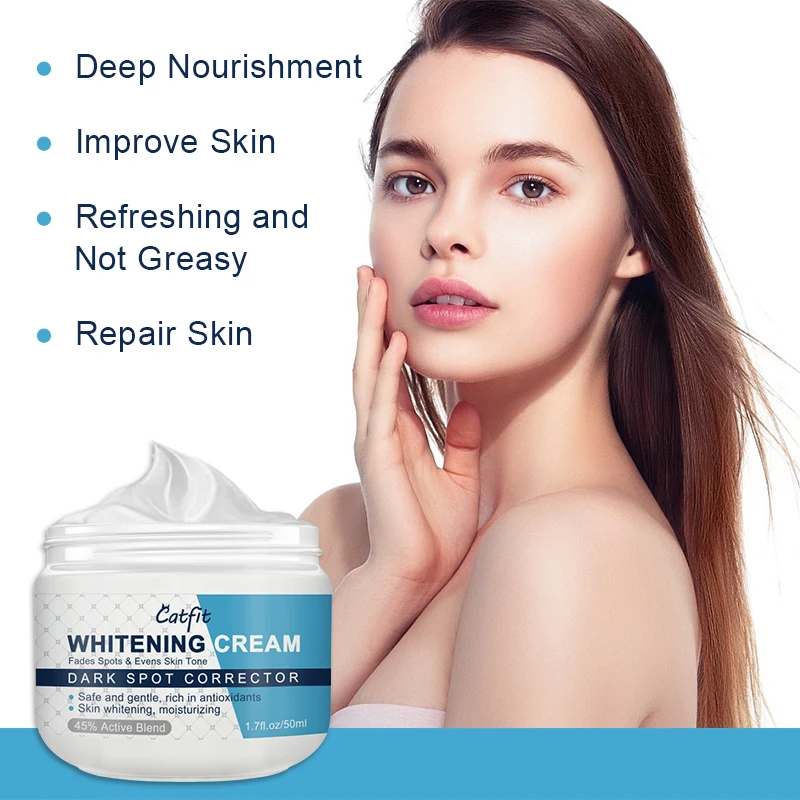 50ml Nature Beauty Whitening Face Cream Body Lotion Crotch And Armpits Underarm /Groin Whitening Whiten Cream