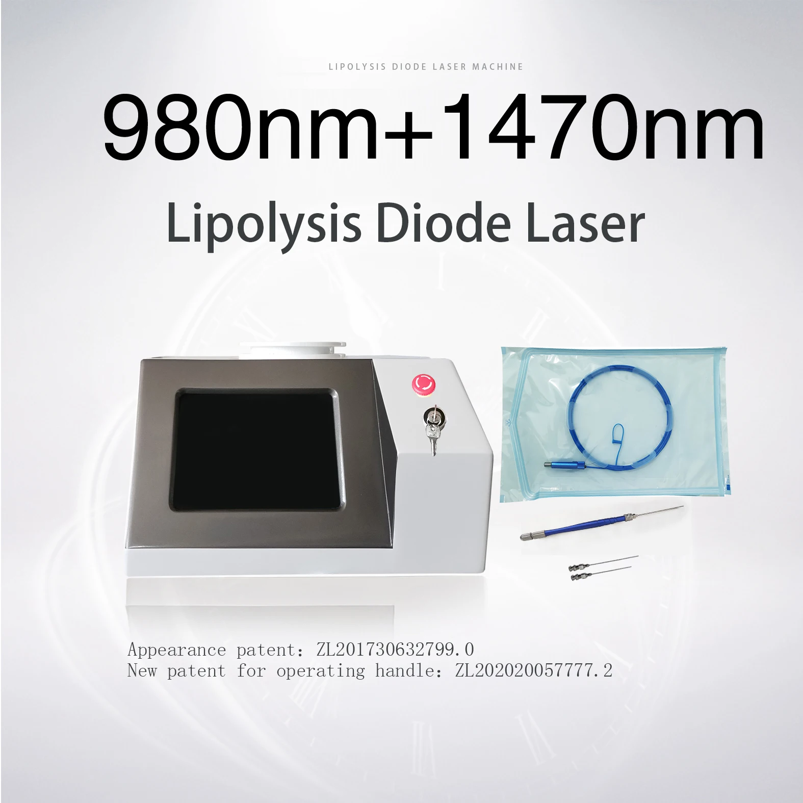2023 Hot Sales Professional Vaser Liposuction Machine Lipo Laser 1470Nm Internal Spoke 980 Machine