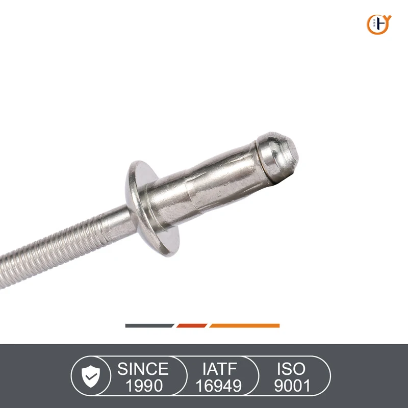 Factory stock stainless steel rivet nut nutsert threaded rivet insert blind rivets price