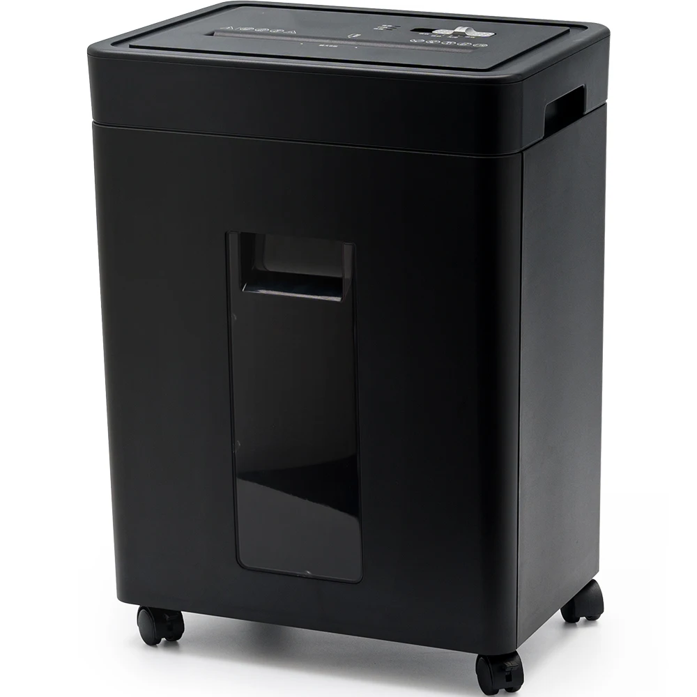 20L Manual feed commercial paper shredder Motor 8 Sheets High confidentiality level P-5 2*12mm For home office use
