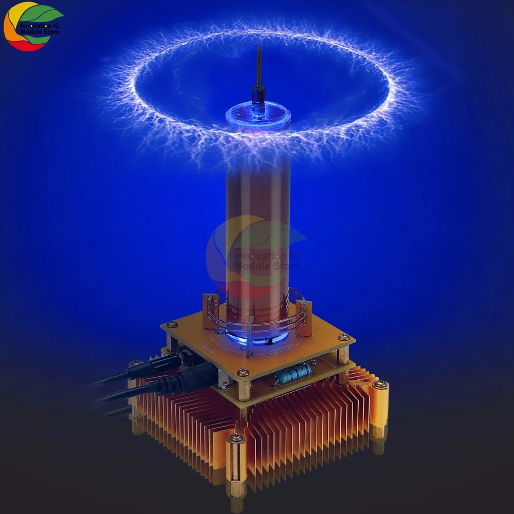 Music Tesla Coil Wireless Transmission For Magic Prop Teaching Electronic Toy Tesla Coil