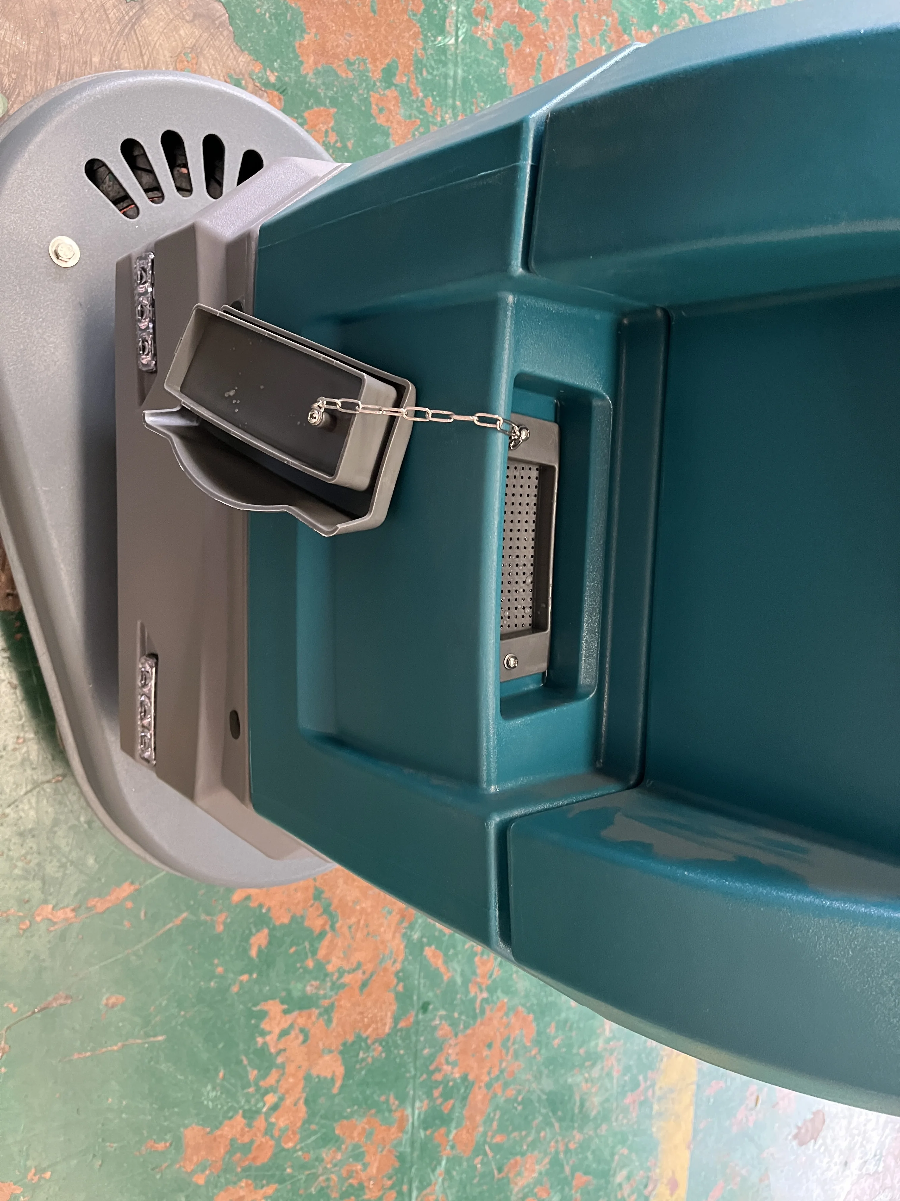 Ironbee JB100  Lead-acid battery cleaning width 850mm 100 liter water tank commercial hand push cleaning floor scrubber