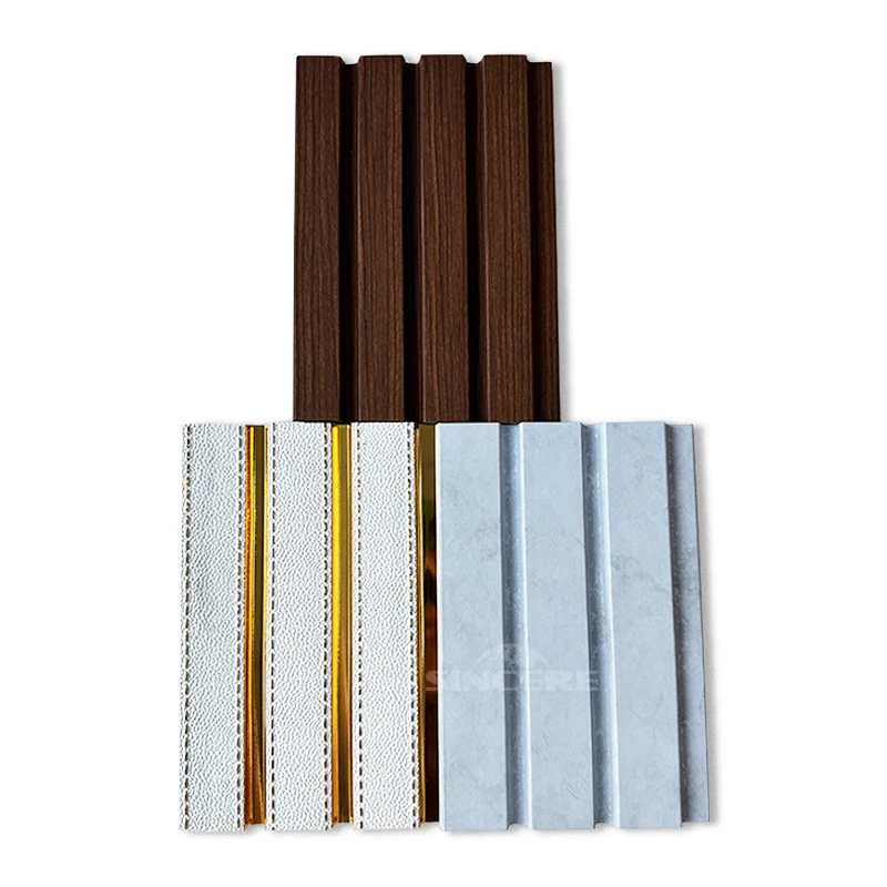 Factory wholesale indoor decoration material Waterproof Antisepsis 3D wall cladding Office buildings wallboard ps wall panel