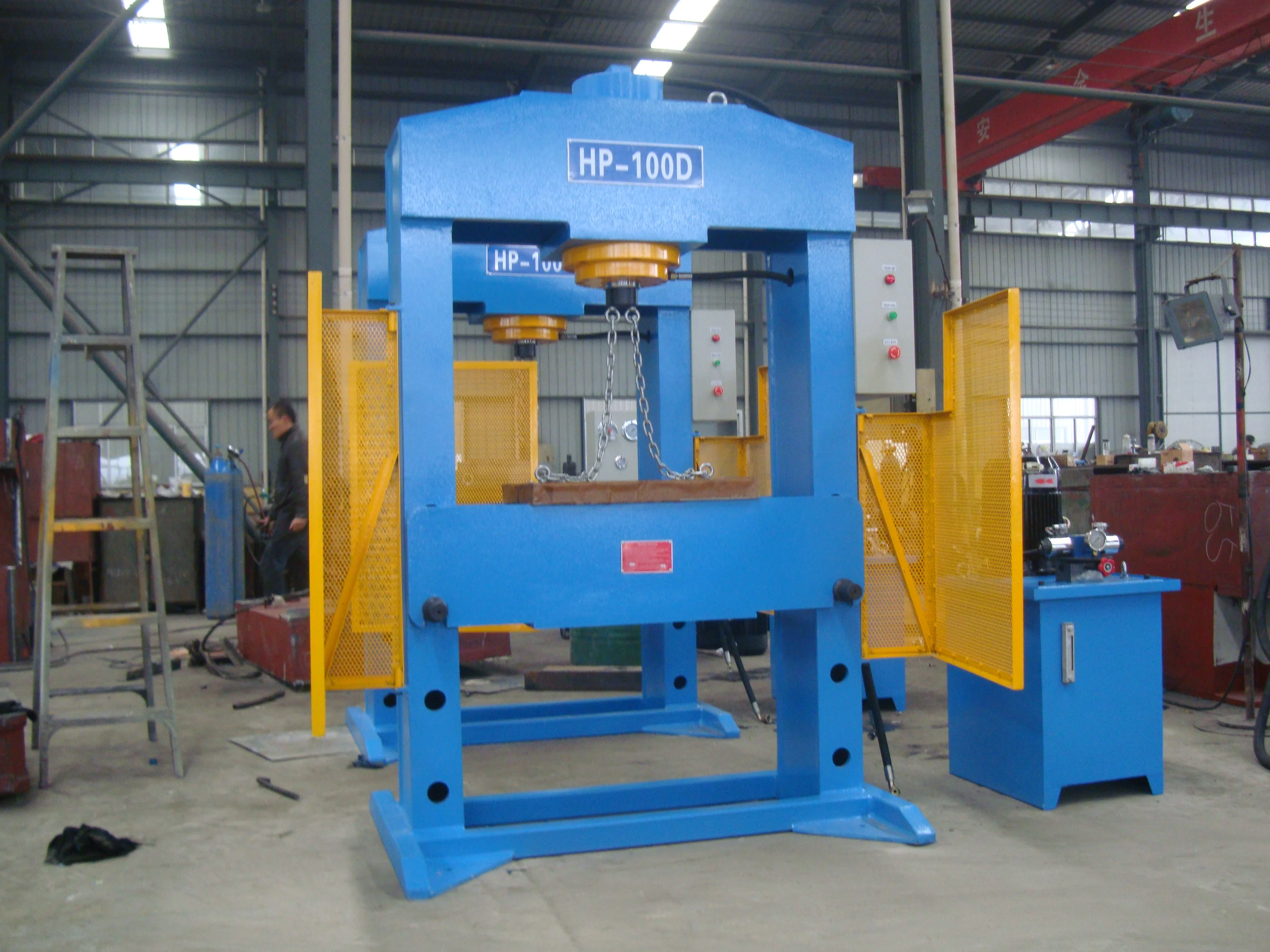 two pillars hydraulic press 200 ton