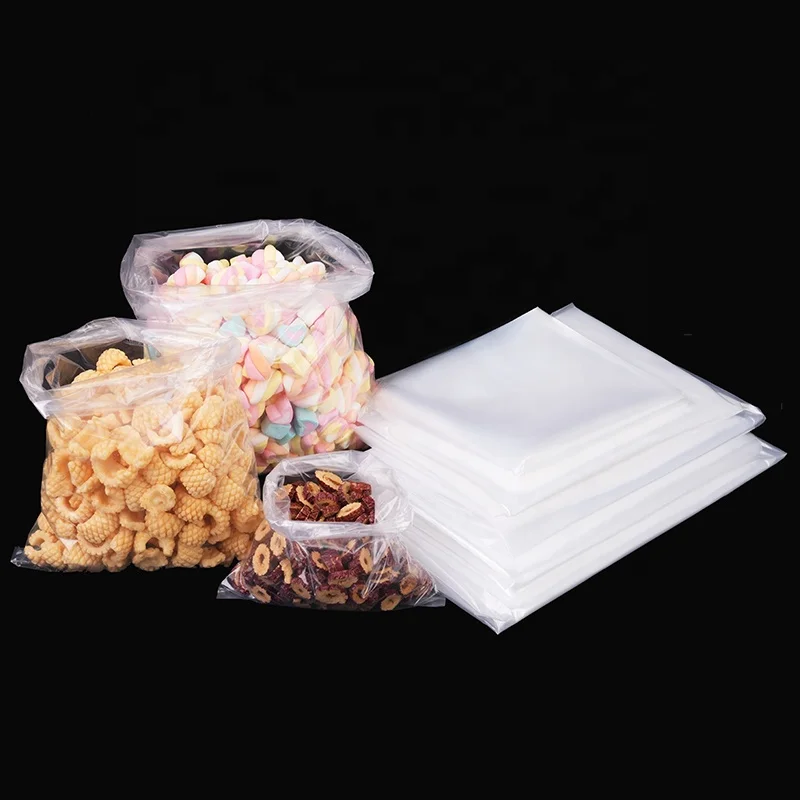 Wholesale Dustproof Moisture Proof Plastic Pe Goods storage Ldpe Flat Pocket Bag