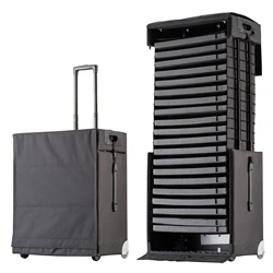 New wholesale fashion pull up samplecase avantgarde 86L display cabinet eyewear case sunglasses