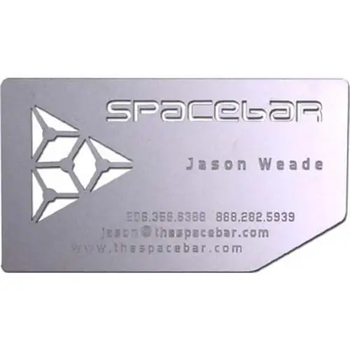 MDT металлический визитница, полноцветный Печатный завод